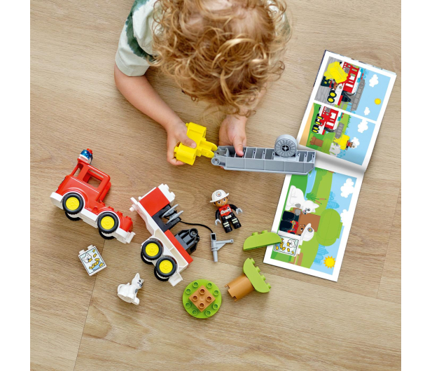 LEGO DUPLO 10969 Wóz strażacki - 1035628 - zdjęcie 2